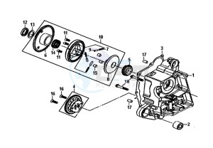 ALLO 50 (25 KM/H) (AJ05WA-NL) (L8-M0) drawing R CRANK CASE-OIL PUMP ASSY / ALLO 50 (25 KM/H) (AJ05WA-NL) (L8-M0)