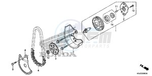 FES125C drawing OIL PUMP