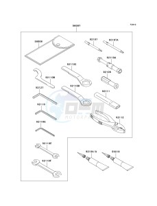 ER 650 A [ER-6N (AUSTRALIAN] (A6F-A8F) A7F drawing OWNERS TOOLS