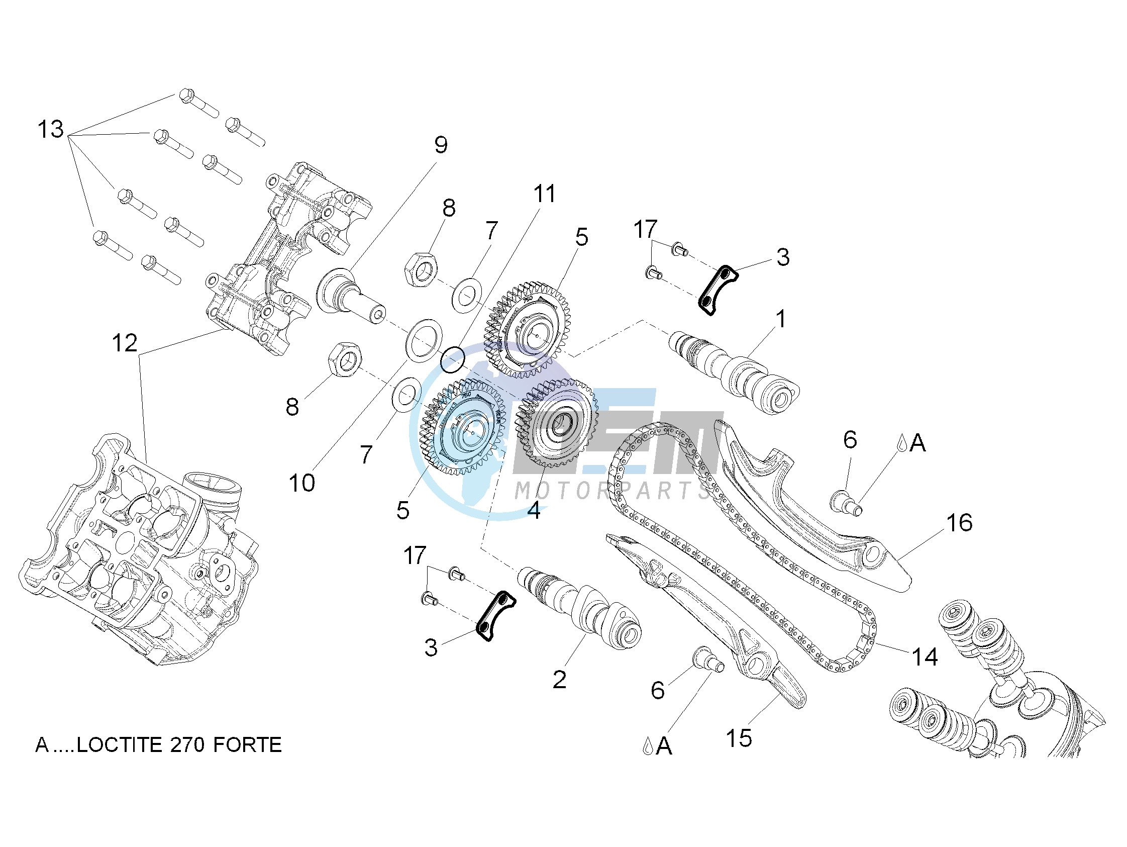 Front cylinder timing system