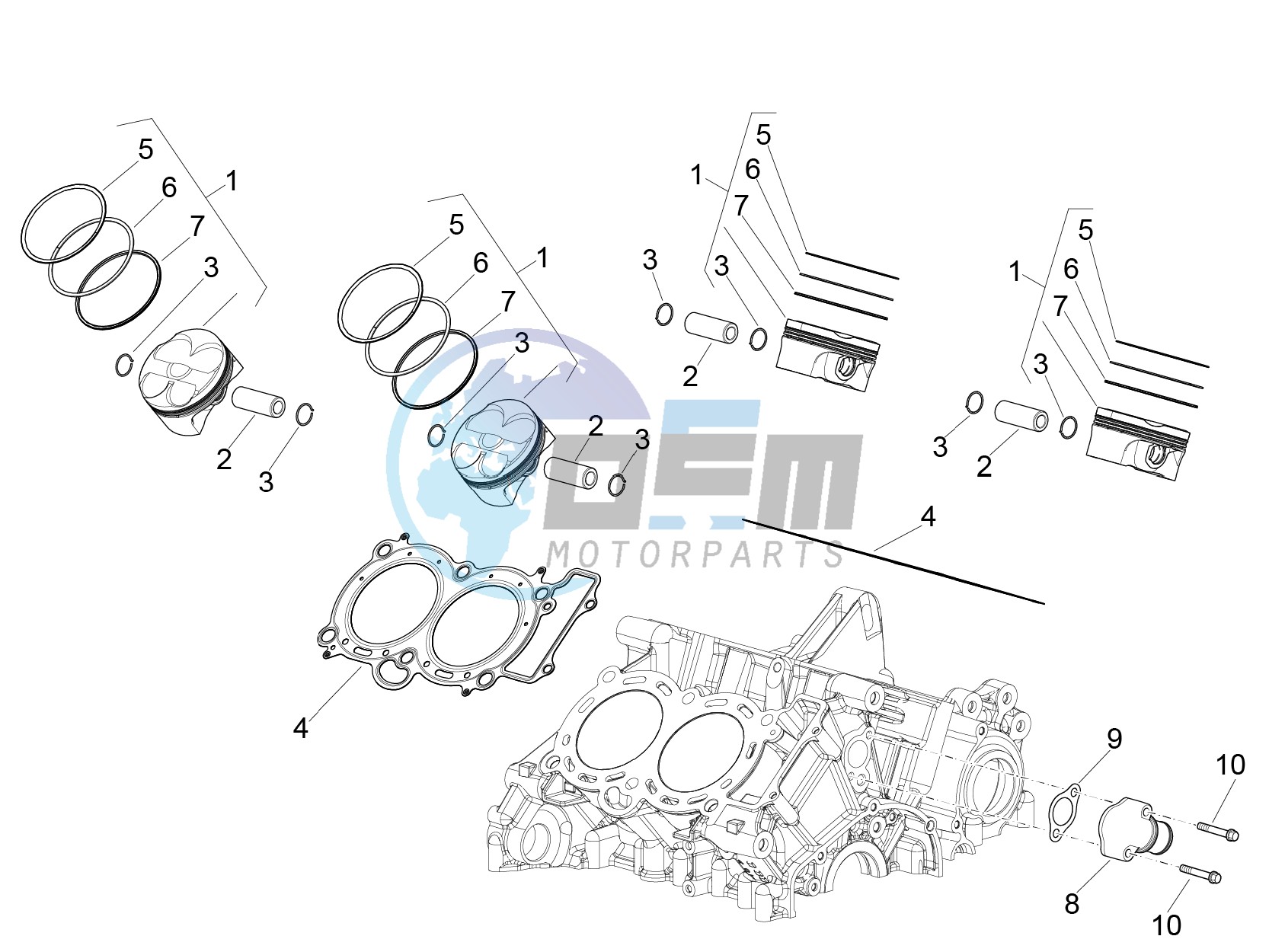 Cylinder - Piston