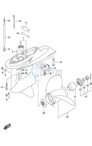 DF 90A drawing Gear Case