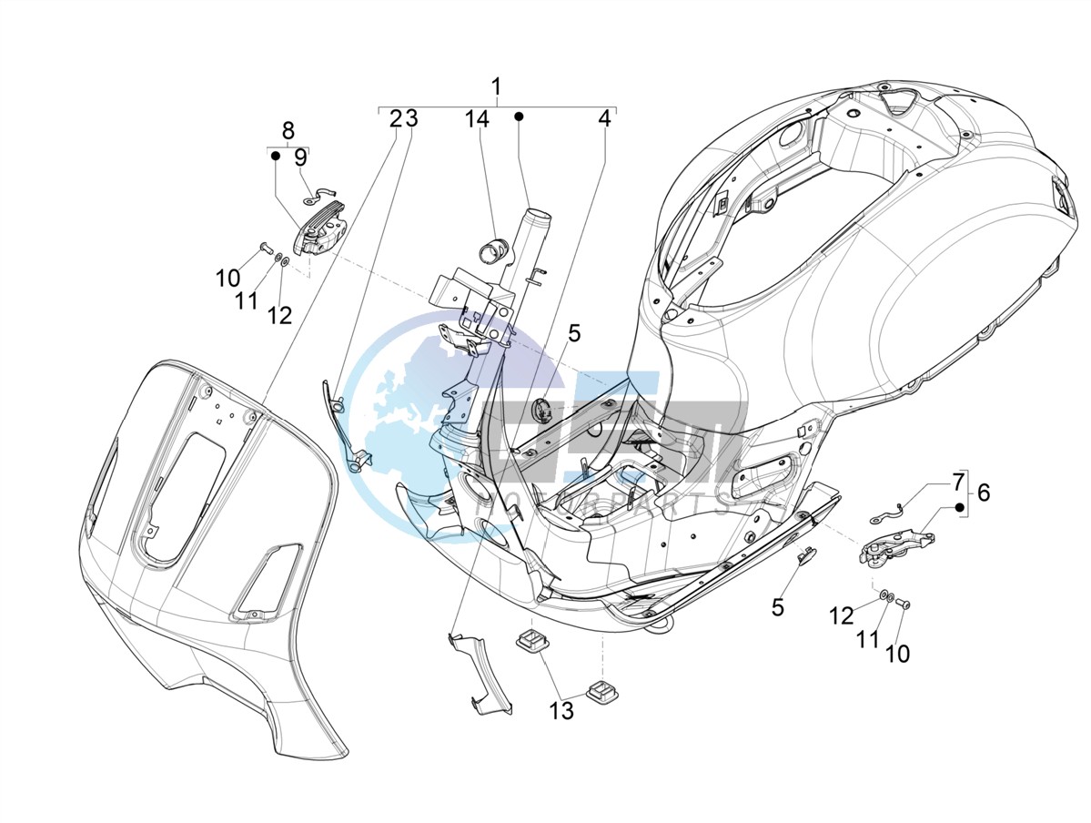 Frame/bodywork