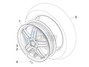 S 150 4T drawing Front wheel