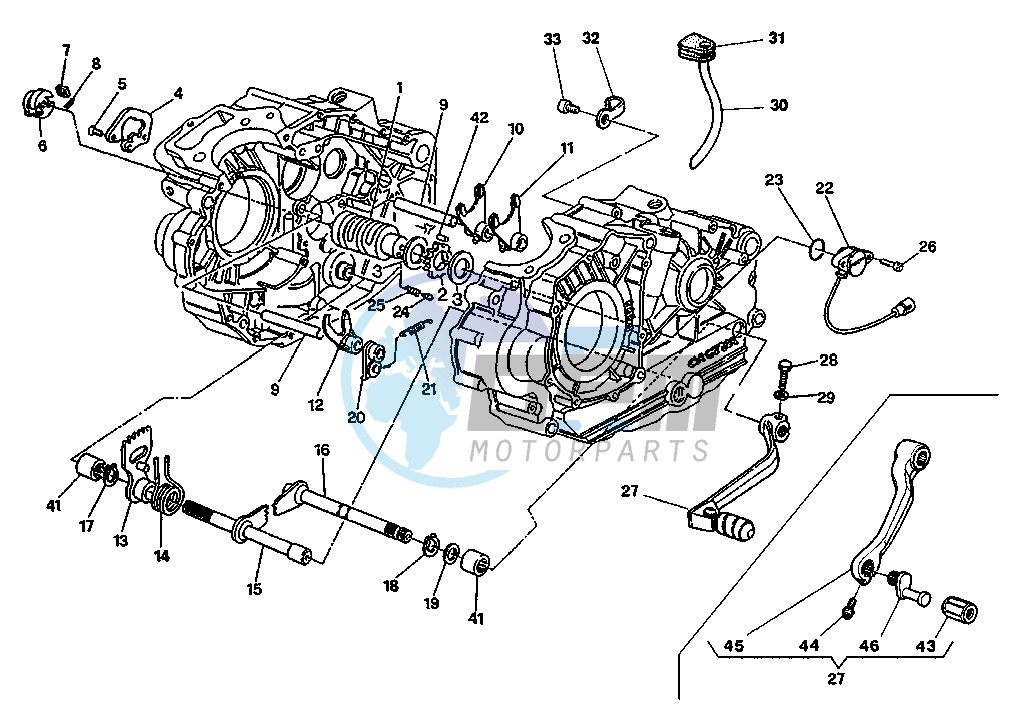 GEAR CHANGE MECHANISM