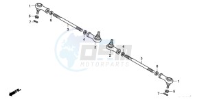 TRX420TE FOURTRAX ES drawing TIE ROD