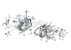 RAPTOR 125 drawing CRANKCASE COVER