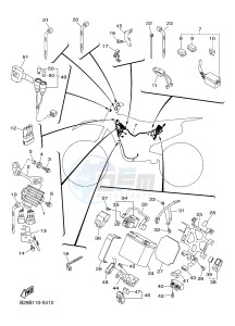 YZ250FX (B29C B29D B29E B29E B29F) drawing ELECTRICAL 2