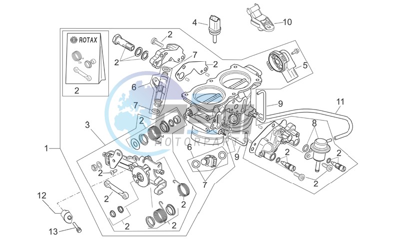 Throttle body