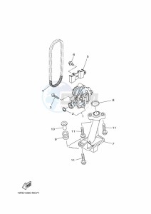 MT-07 ABS MTN690-A (B4CH) drawing OIL PUMP