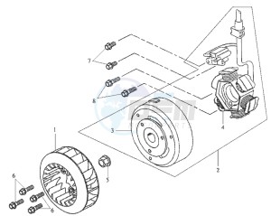 DD50 FIX 25 KMH E2 drawing MAGNETO / FLYWHEEL