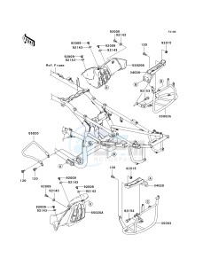 KSV 700 C [KFX700] (C6F) C6F drawing FOOTRESTS