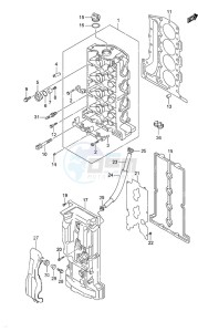 DF 90A drawing Cylinder Head