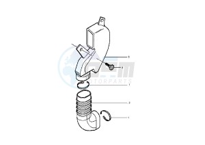 X8 125 drawing Box - Cooling variator