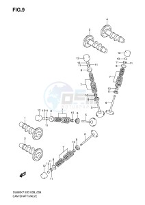 DL650 (E3-E28) V-Strom drawing CAMSHAFT   VALVE