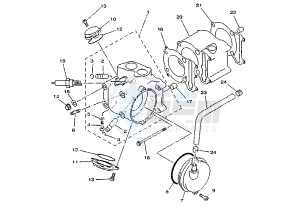 YP MAJESTY DX 250 drawing CYLINDER