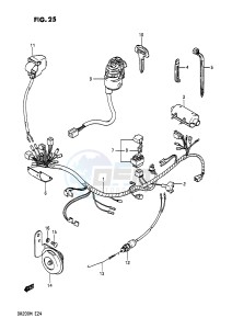 DR200 (E24) drawing WIRING HARNESS