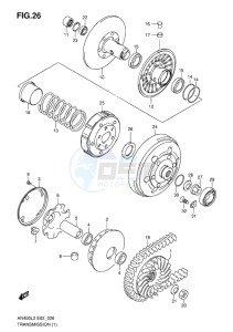 AN400 ABS BURGMAN EU drawing TRANSMISSION (1)