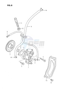 DS80 (E24) drawing OIL PUMP