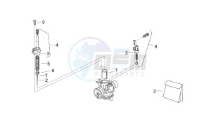 RX 50 racing 2003 drawing Carburettor II