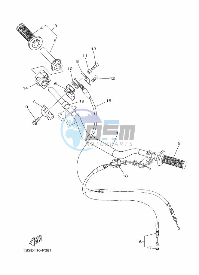 STEERING HANDLE & CABLE