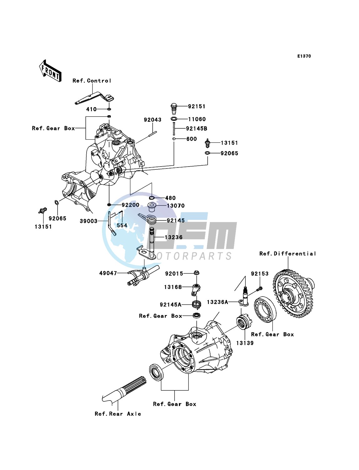 Gear Change Mechanism