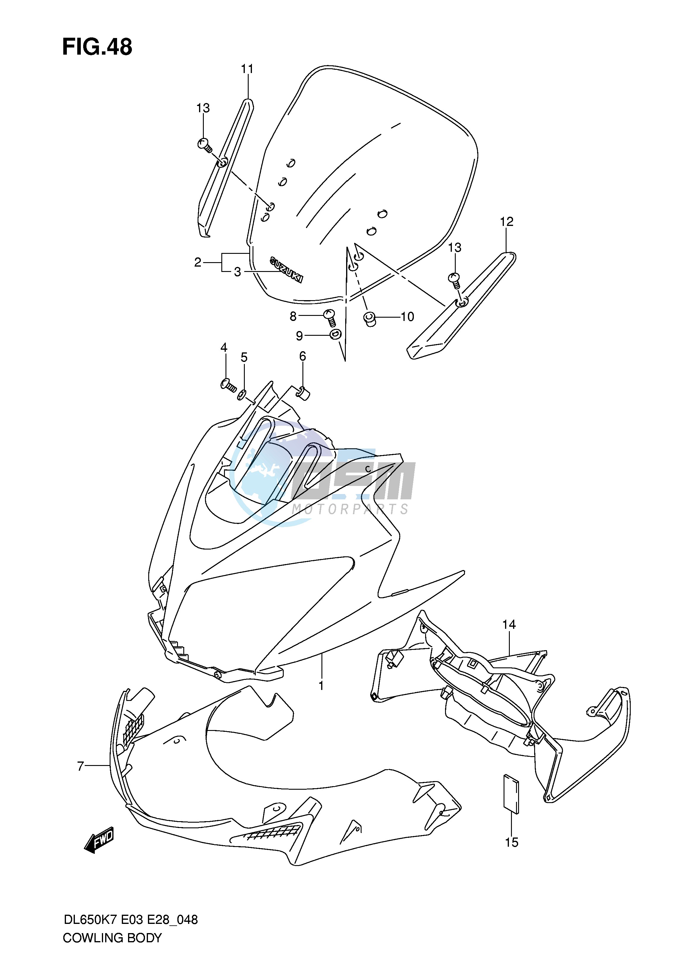 COWLING BODY