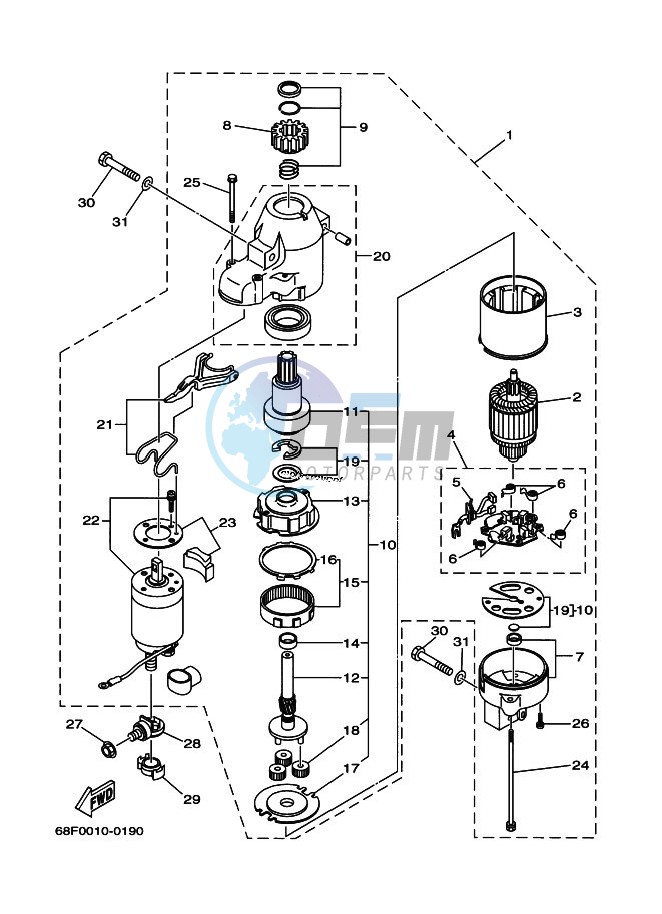 STARTING-MOTOR