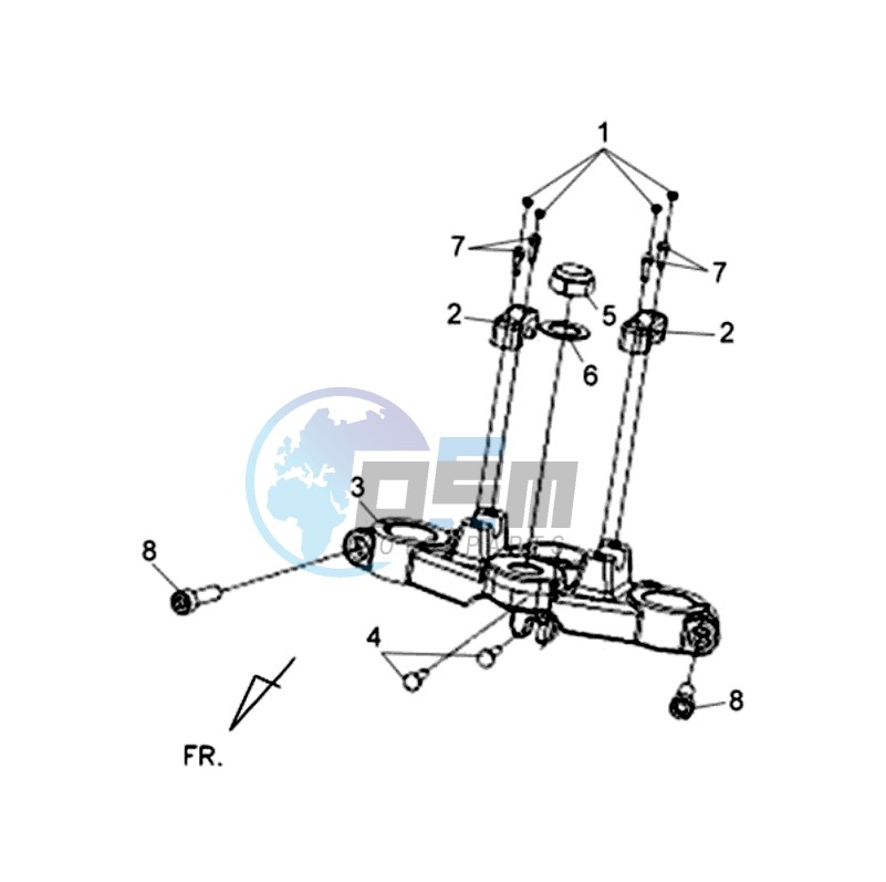 FRONT FORK YOKE