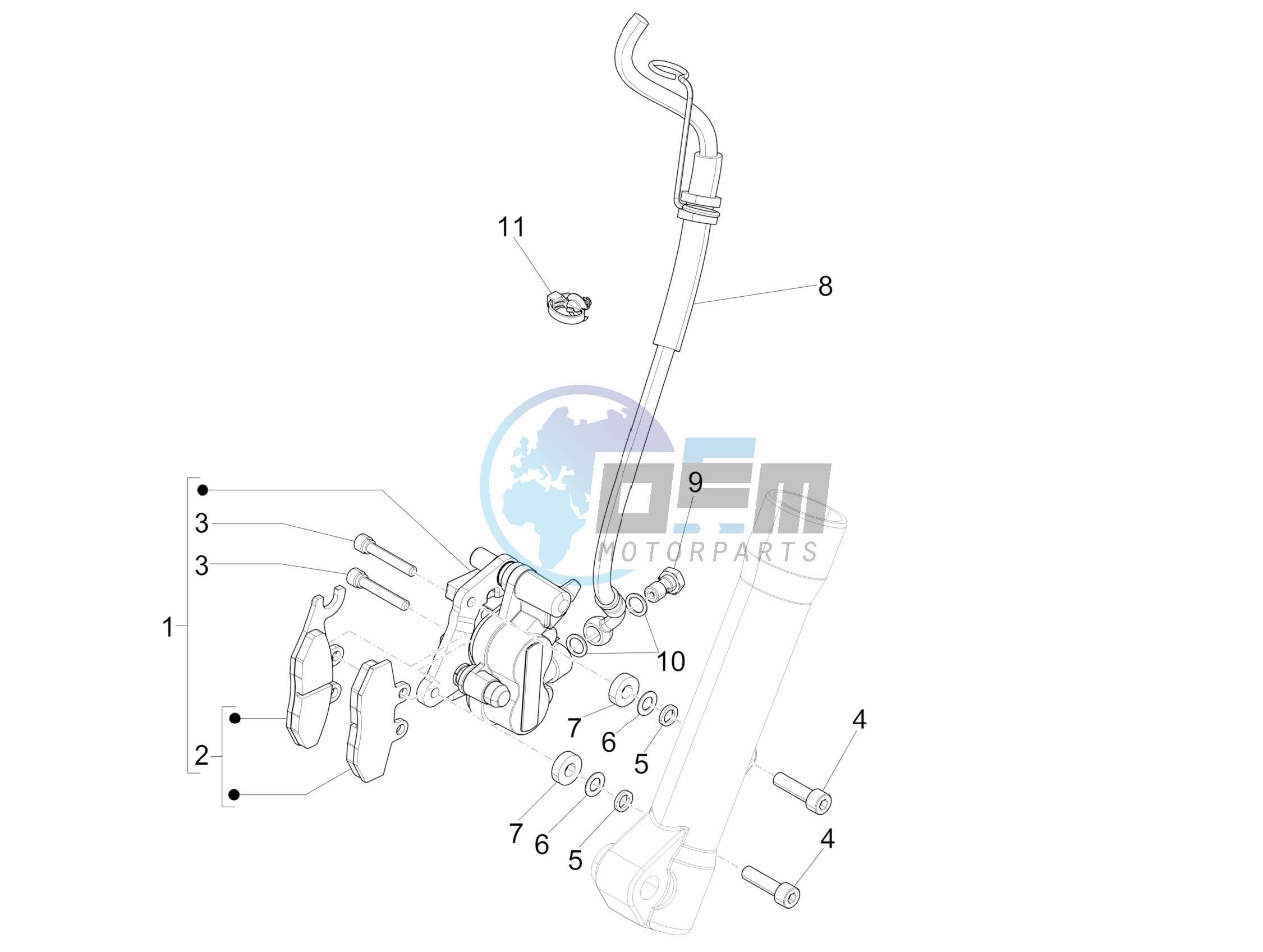 Brakes hose  - Calipers