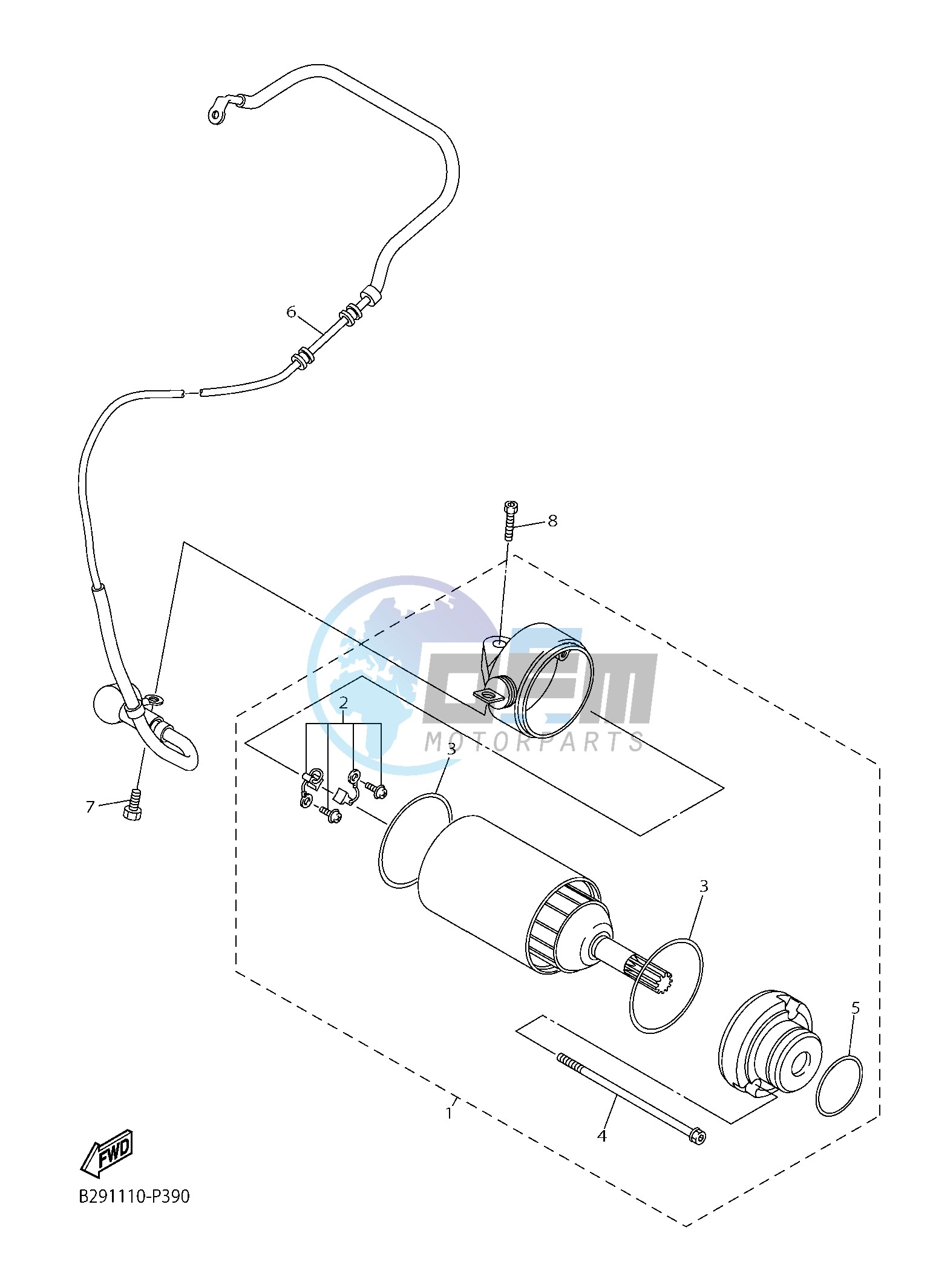 STARTING MOTOR