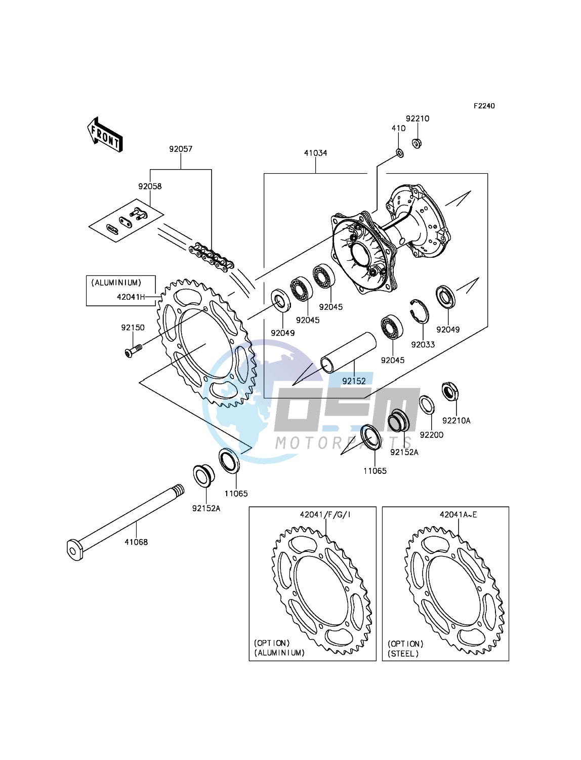 Rear Hub