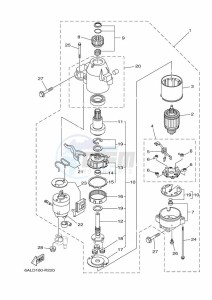 FL250HET drawing STARTER-MOTOR