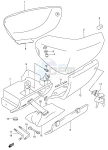 VL1500 (E2) drawing FRAME COVER (MODEL K4)