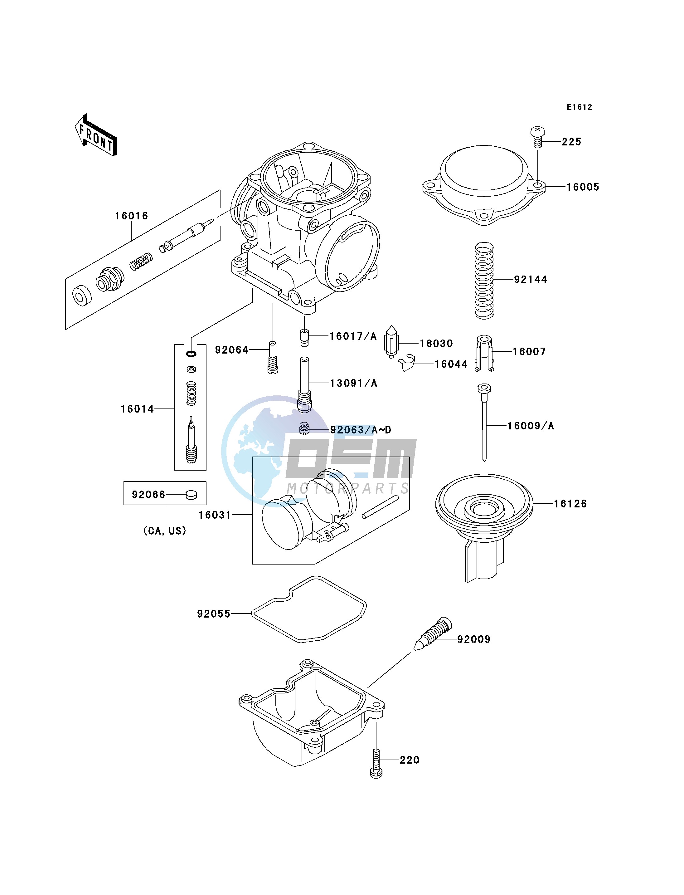 CARBURETOR PARTS