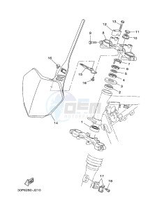 TT-R125 TT-R125LWE (2PT9) drawing STEERING