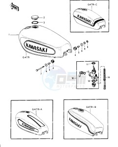 G4 TR (D-E) 100 drawing FUEL TANK -- 70-73- -