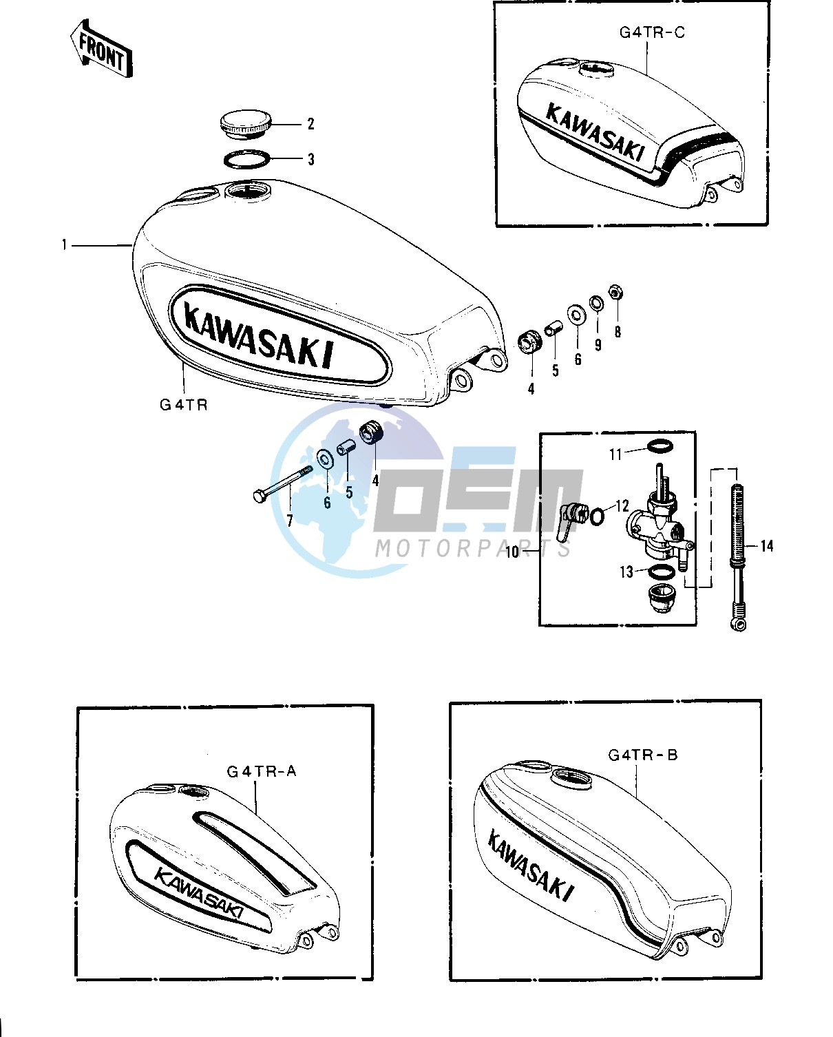 FUEL TANK -- 70-73- -