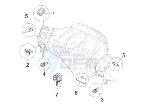 NRG 50 power DT drawing Selectors - Switches - Buttons