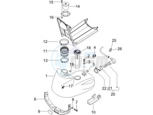 NRG 50 power Pure jet drawing Fuel Tank