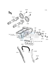 NINJA_300 EX300AFFA XX (EU ME A(FRICA) drawing Camshaft(s)/Tensioner