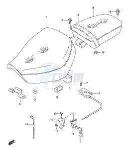 GZ250 (P19) drawing SEAT