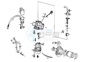 GP 1 - 50 cc drawing CARBURETOR