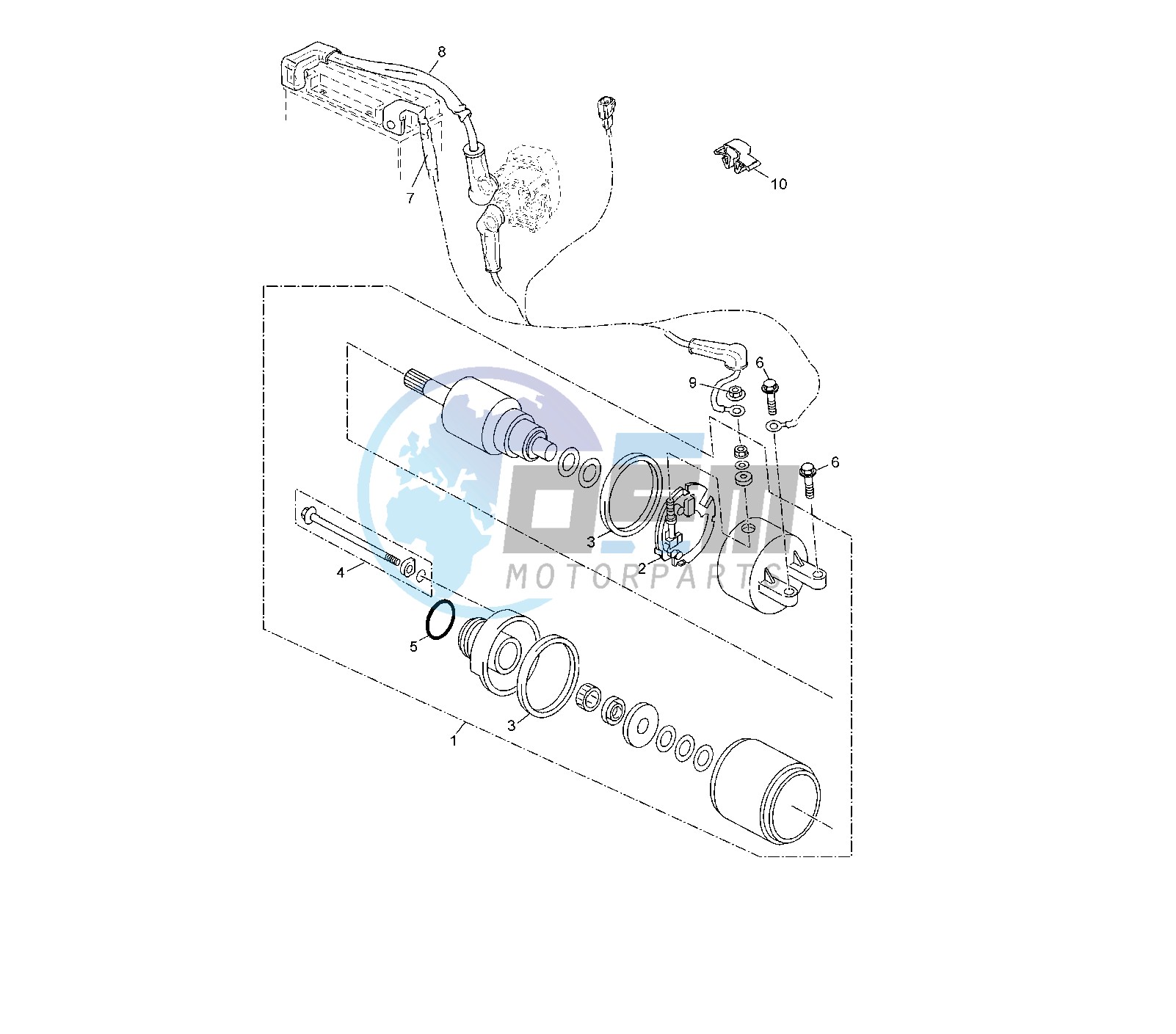 STARTING MOTOR