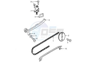 ELYSEO 125-150 - 125 cc drawing TIMING CHAIN