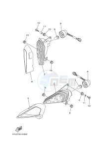 YFM700R YFM70RSSG RAPTOR 700 SPECIAL EDITION (B467) drawing HEADLIGHT