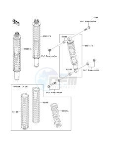 KVF 360 B [PRAIRIE 360] (B6F-B9F) B9F drawing SHOCK ABSORBER-- S- -