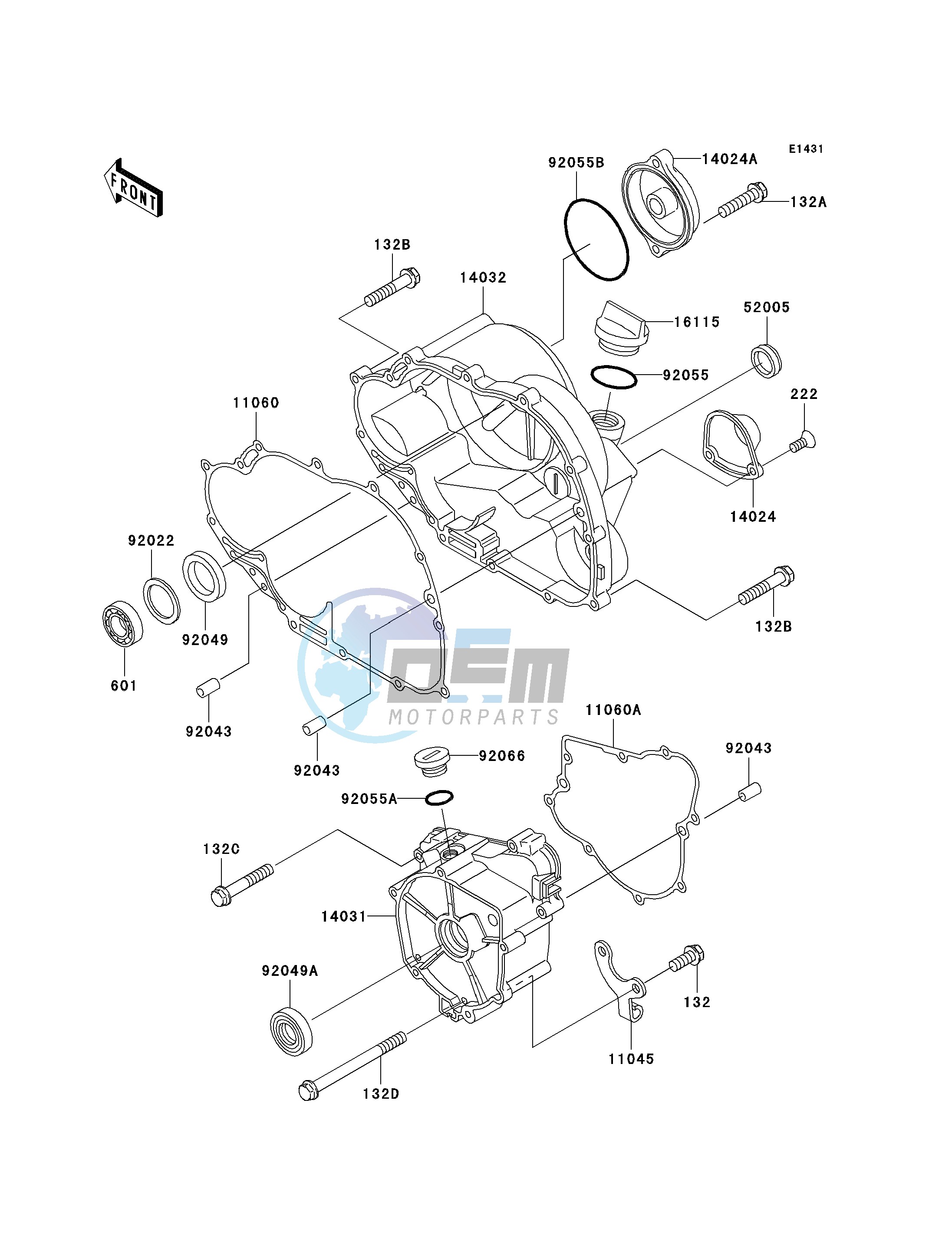 ENGINE COVER-- S- -