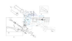 RAMBLA - 300 CC VTHRA1C drawing FRONT MASTER CYLINDER