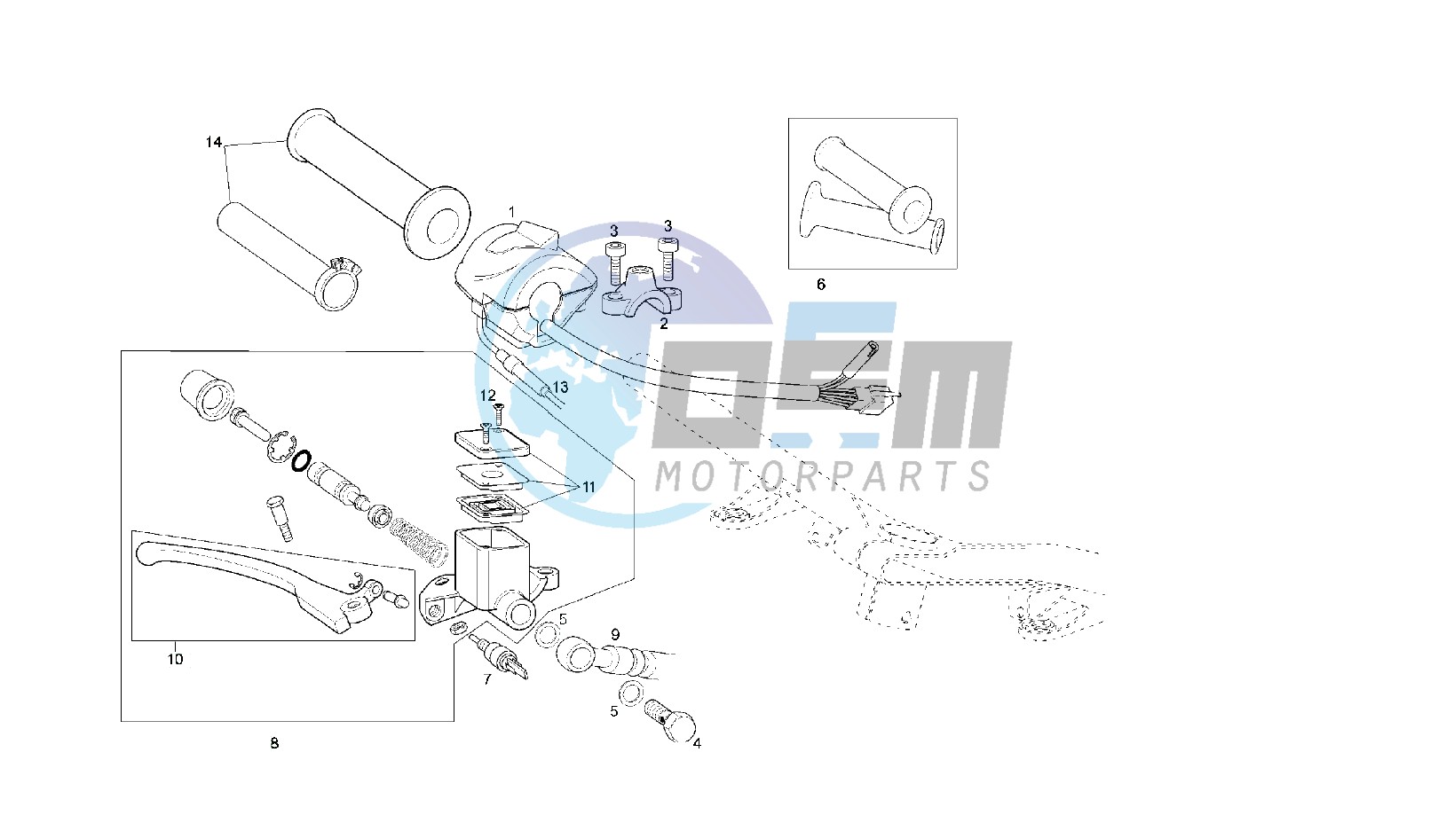 FRONT MASTER CYLINDER